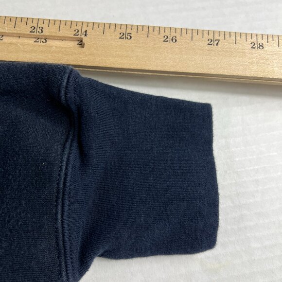 Y2K Steve & Barry's Michigan Wolverines Sweatshirt Extra Large Blue Faded Hoodie - Picture 13 of 16